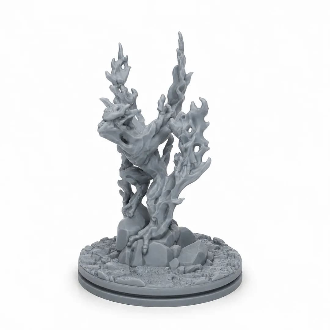 Imagen de #1008 A - Mephit de Magma - 25mm
