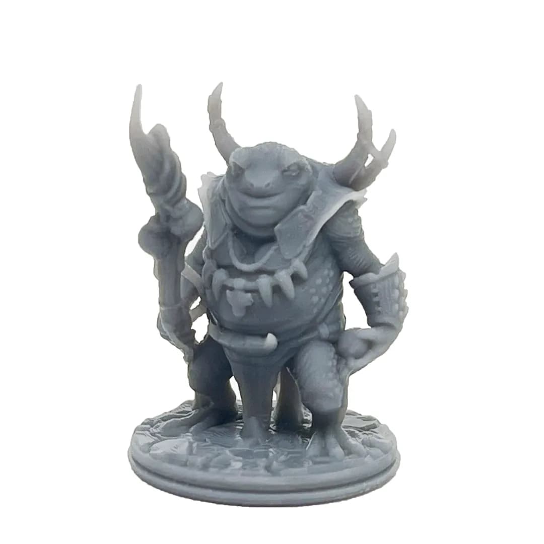 Imagen de #996 A - Bullywug Chief - 25mm