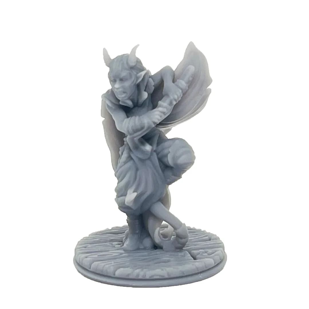 Imagen de #981 A - Tiefling Pícaro - 25mm