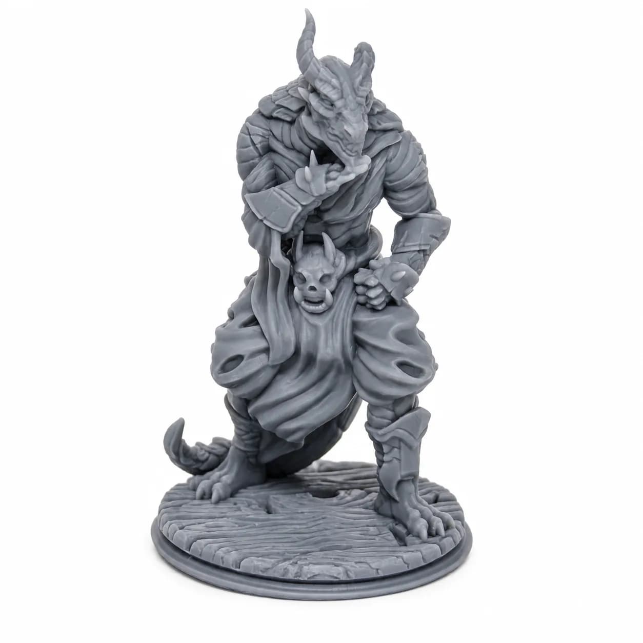 Imagen de #935 A - Dragonborn Monje - 25mm