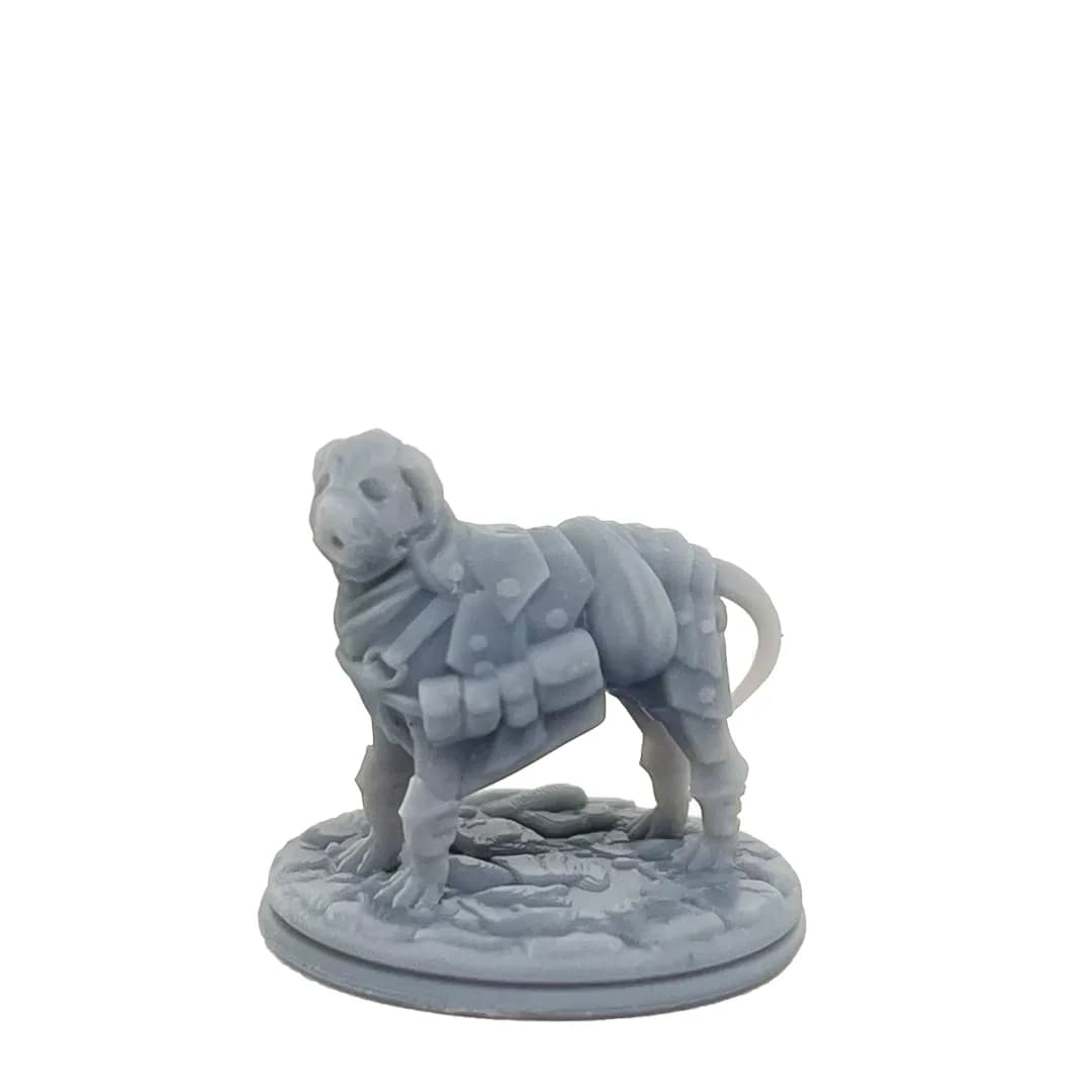 Imagen de #925 A - Perro de Guerra - 25mm