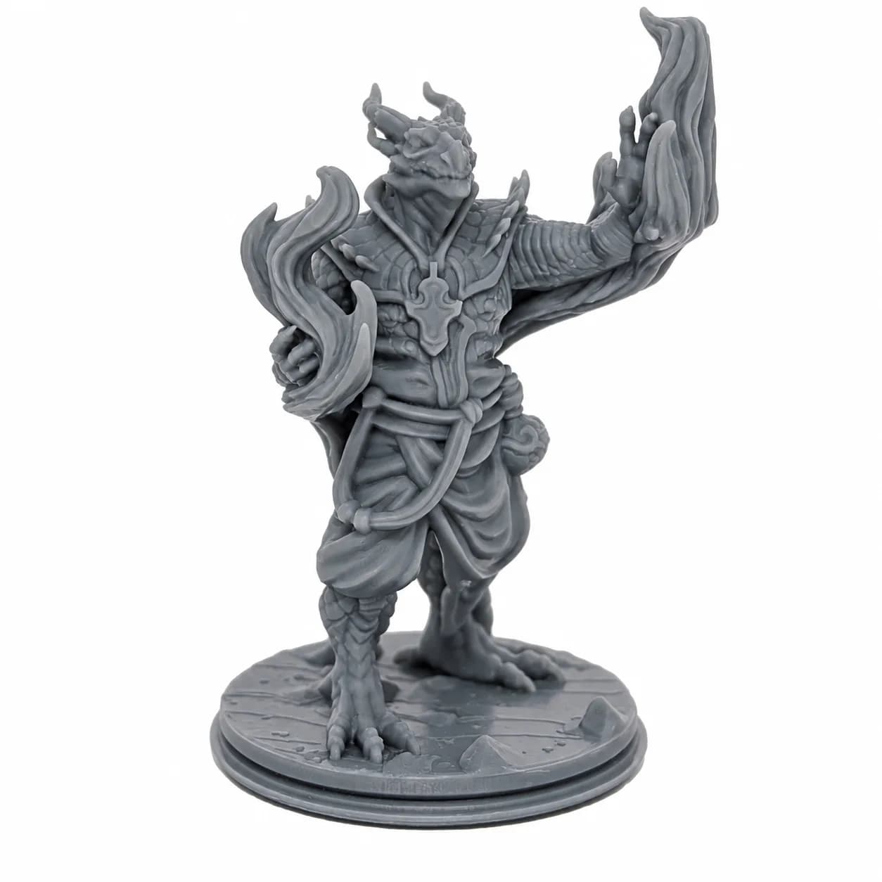 Imagen de #910 A - Dragonborn Hechicero - 25mm