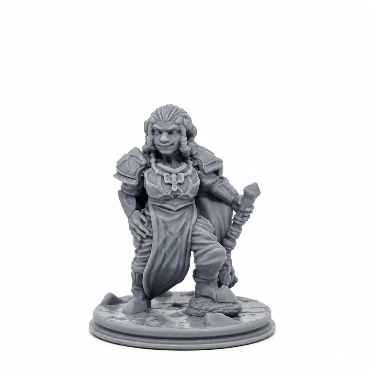 Imagen de #909 A - Enana Clériga - 25mm