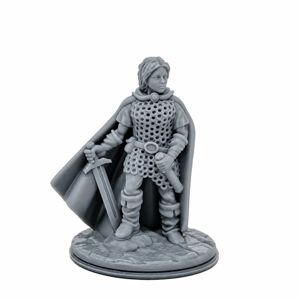 Imagen de #854 A - Humana Guerrera - 25mm