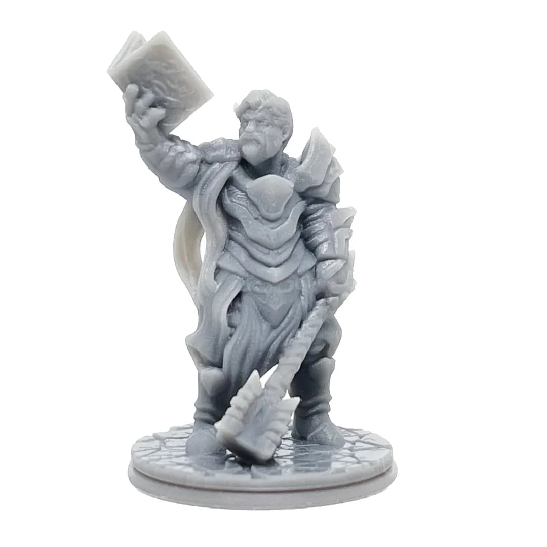 Imagen de #842 A - Humano Clérigo - 25mm