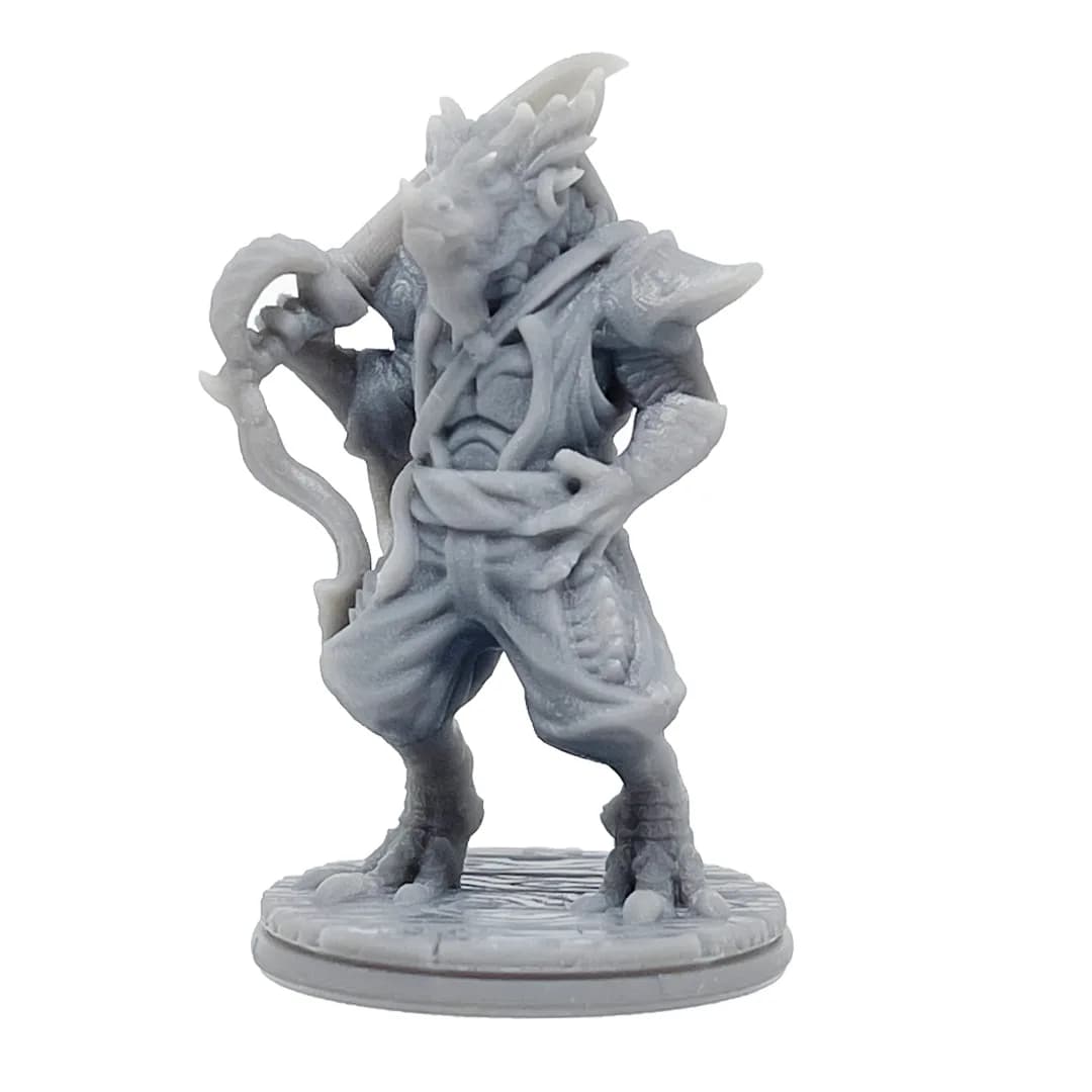 Imagen de #838 A - Dragonborn Guerrero - 25mm