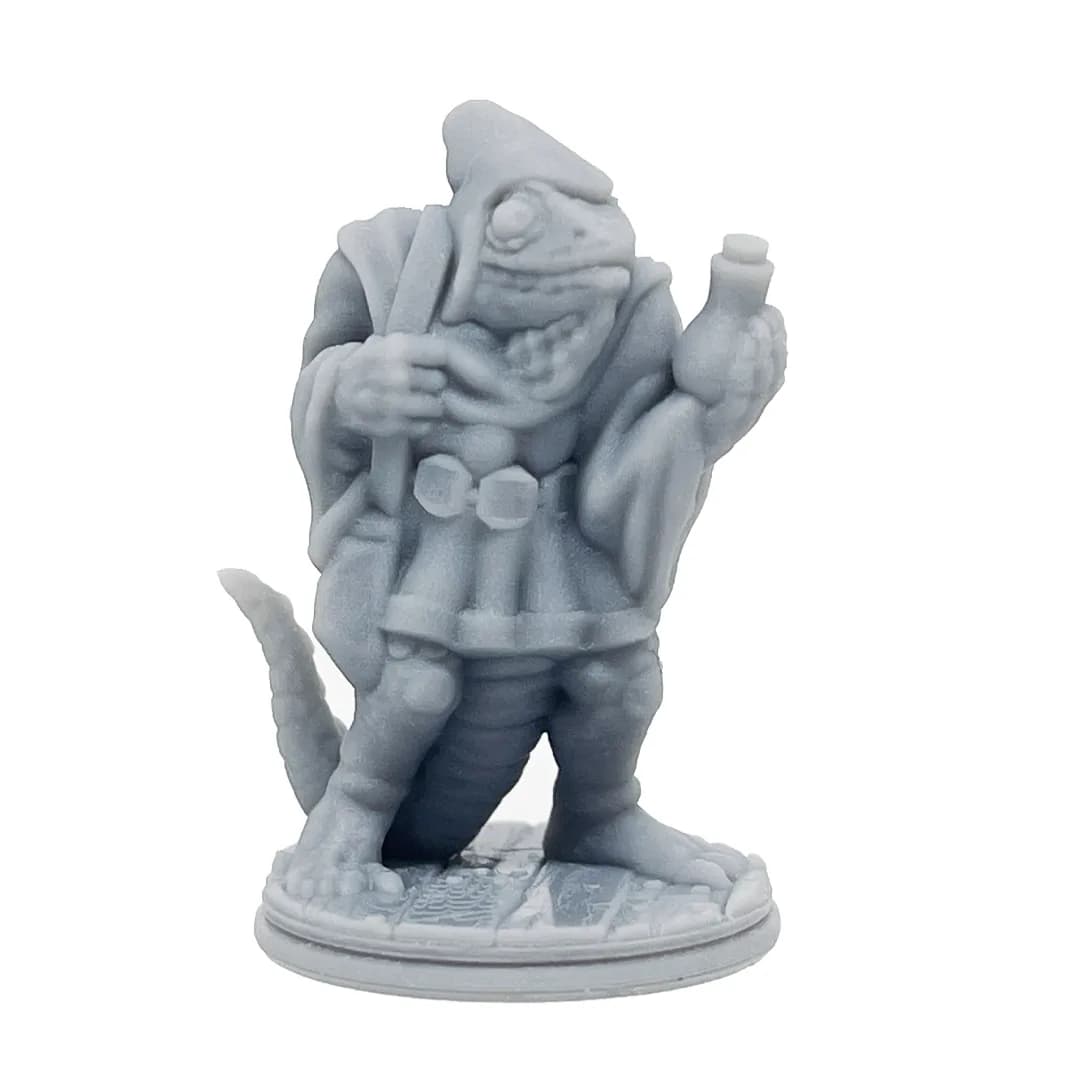Imagen de #811 A - Lizardfolk Alquimista - 25mm