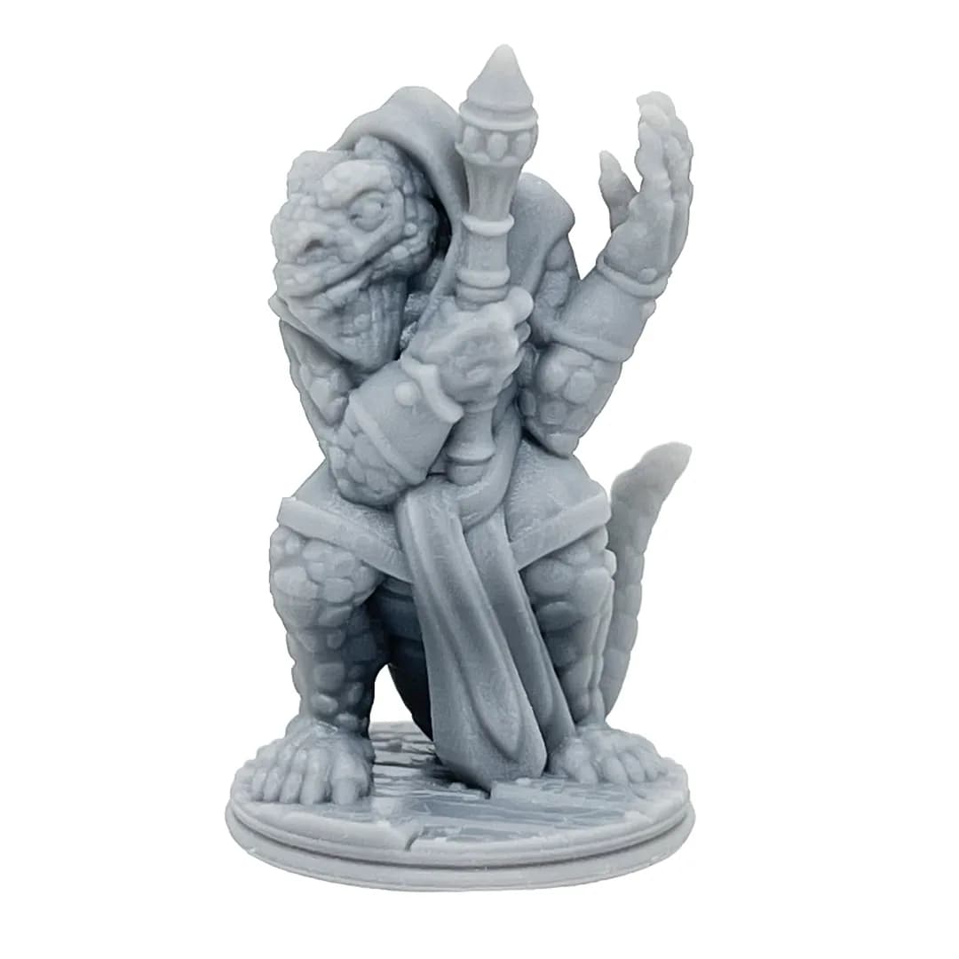 Imagen de #761 A - Lizardfolk Hechicero - 25mm