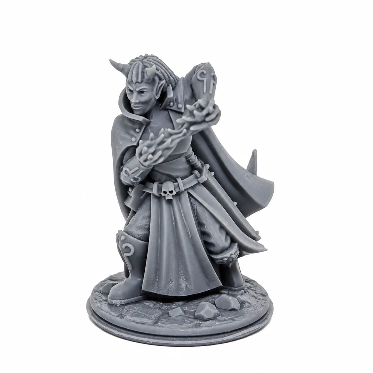 Imagen de #291 A - Tiefling Hechicera - 25mm