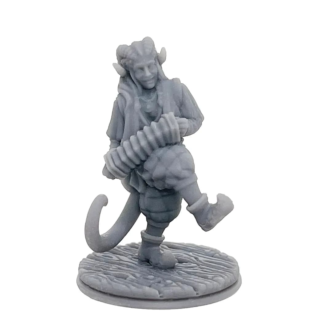 Imagen de #386 A - Tiefling Bardo - 25mm
