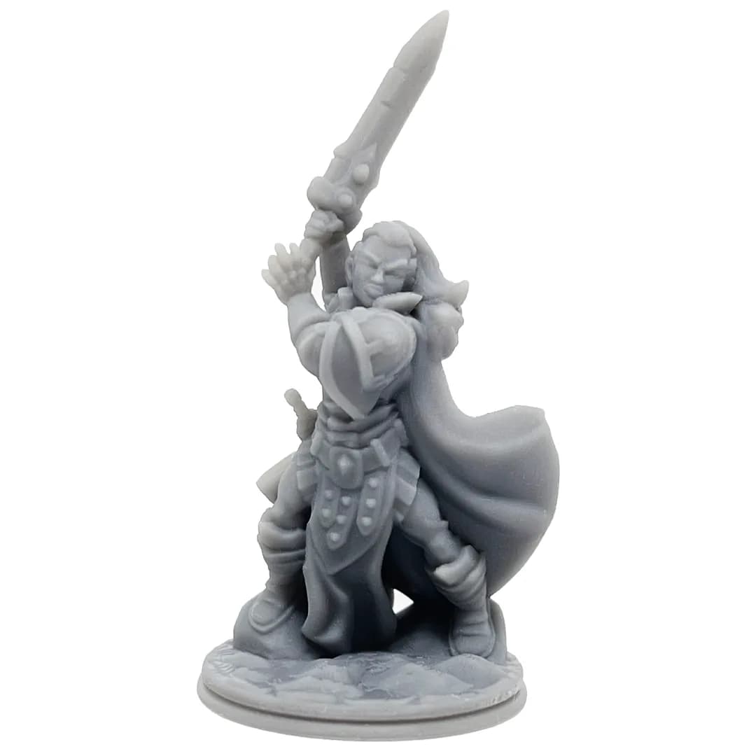 Imagen de #445 A - Humana Paladín - 25mm