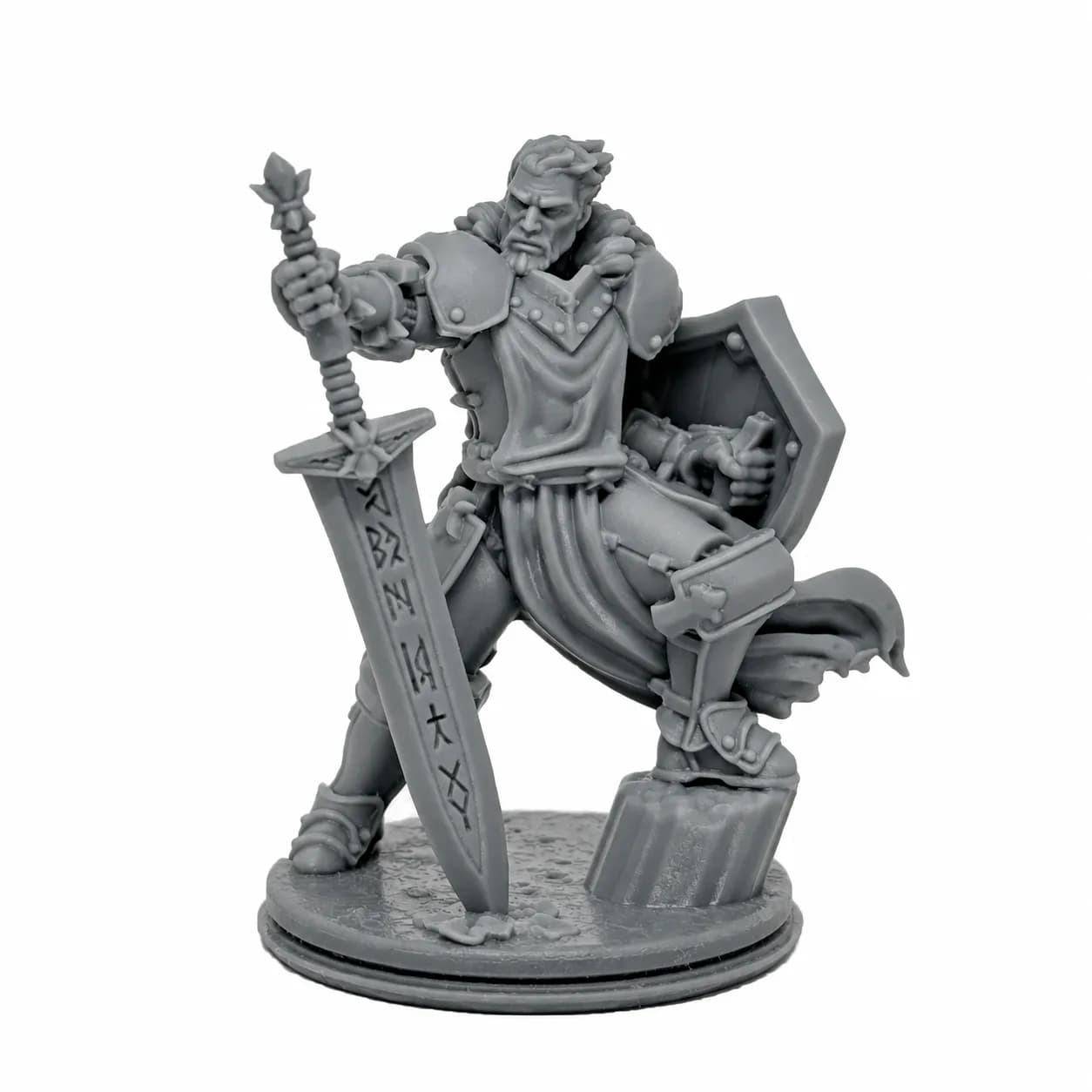 Imagen de #221 A - Humano Paladín - 25mm