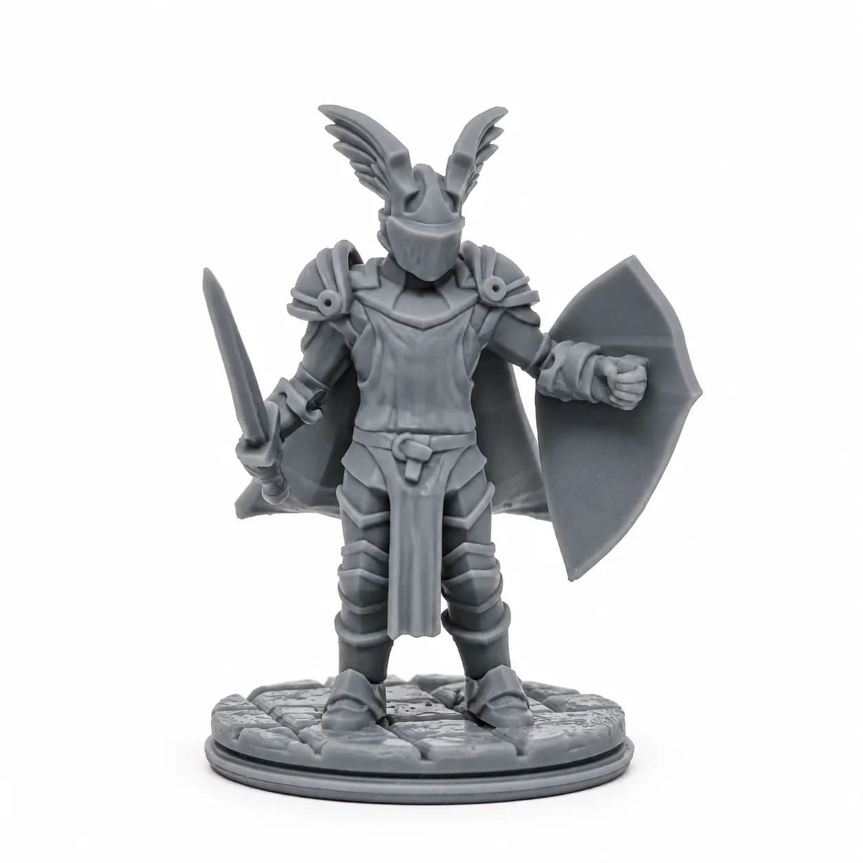 Imagen de #199 A - Humano Paladín - 25mm