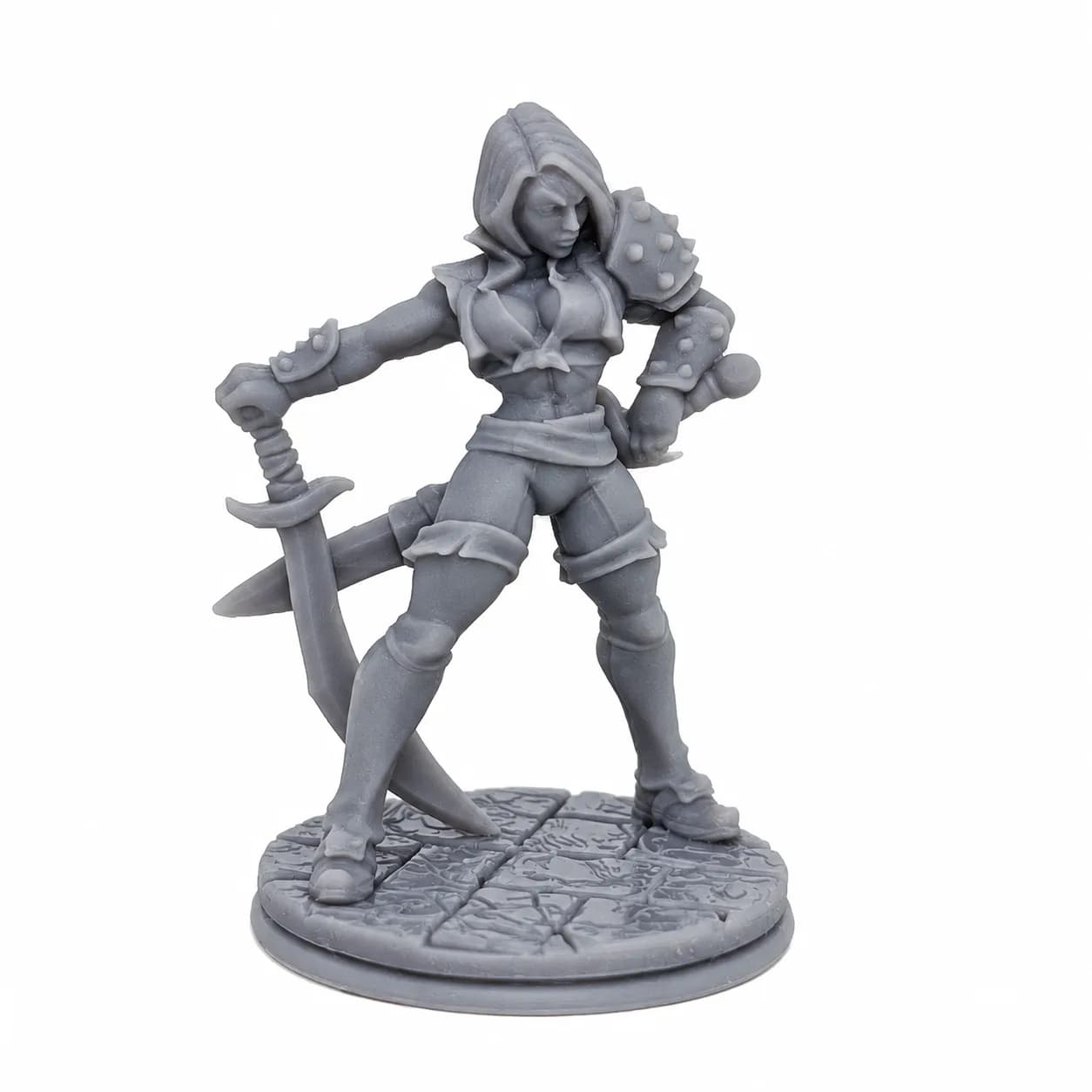 Imagen de #631 A - Humana Guerrera - 25mm