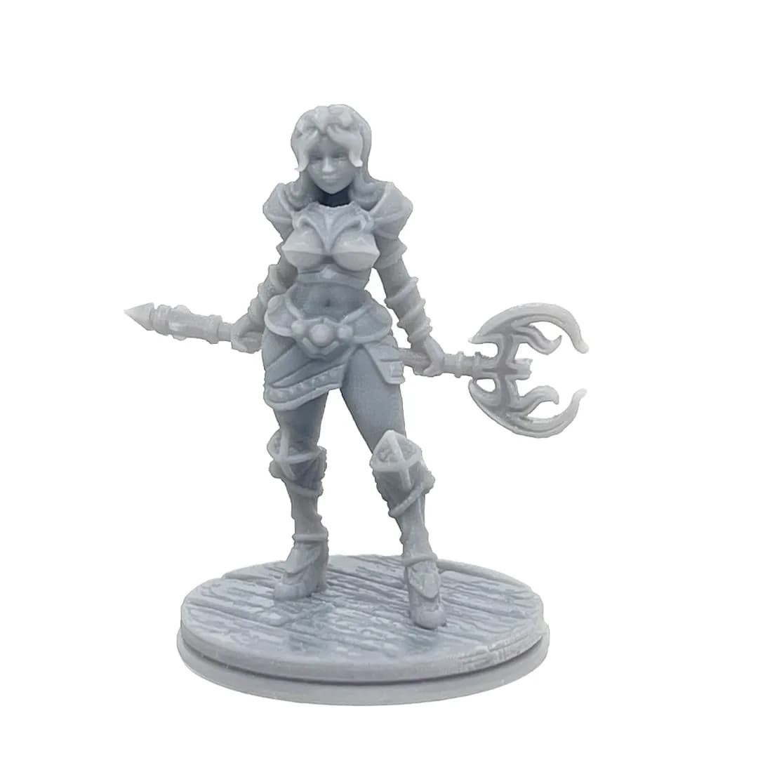 Imagen de #224 A - Humana Guerrera - 25mm