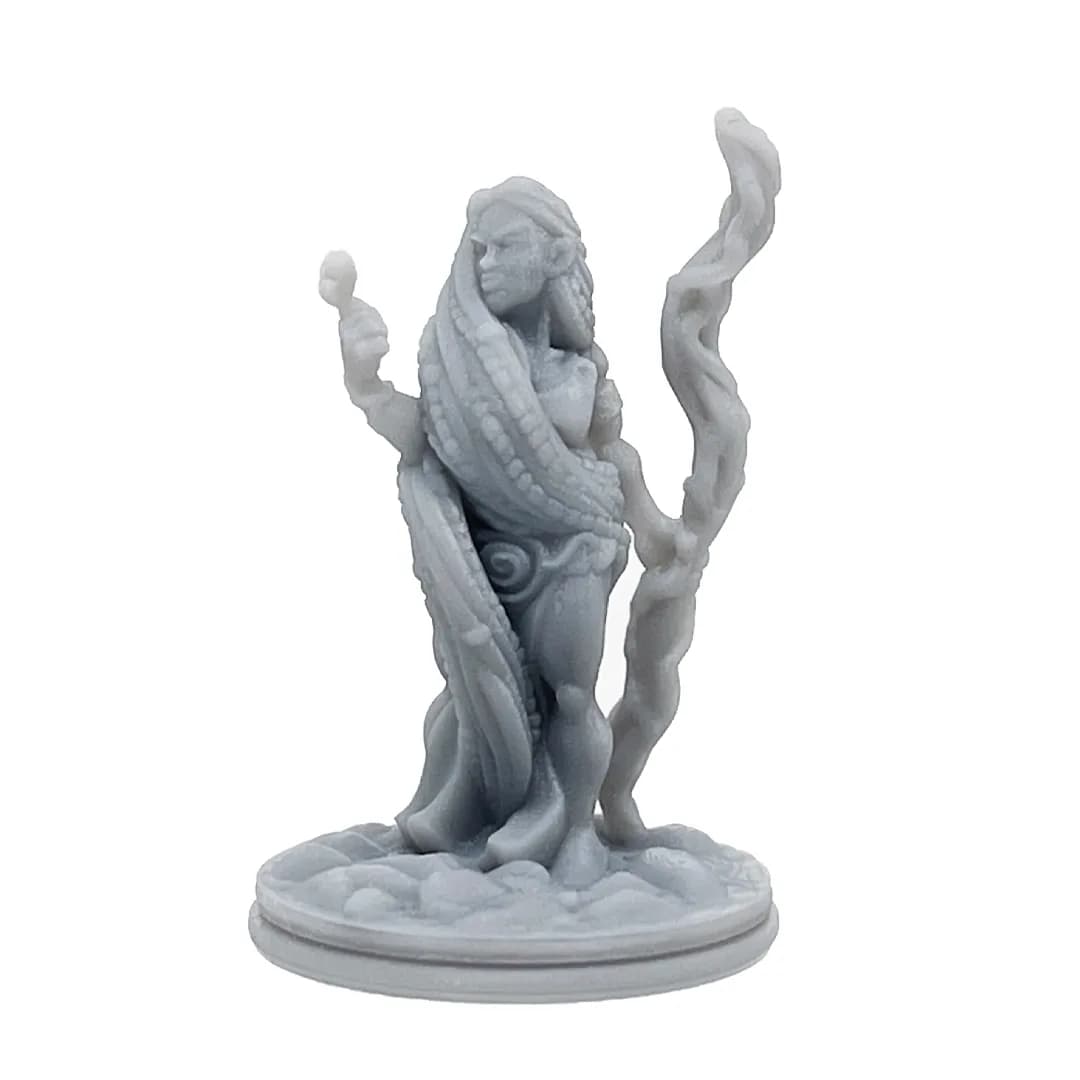 Imagen de #459 A - Humana Druida - 25mm