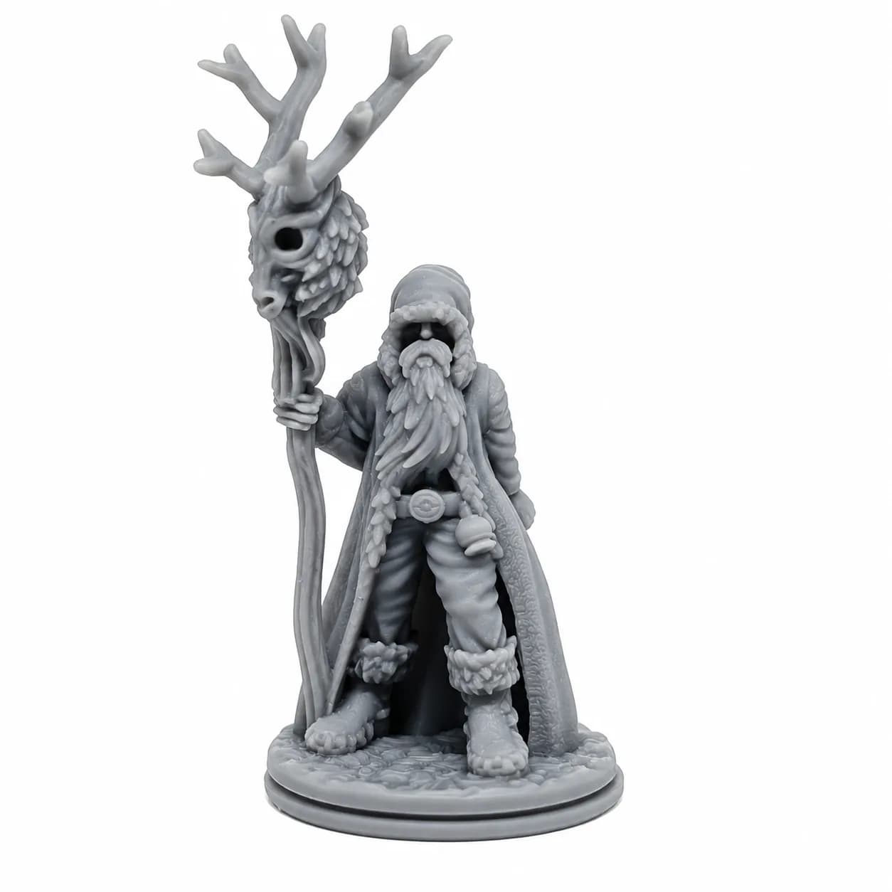 Imagen de #235 A - Humano Druida - 25mm