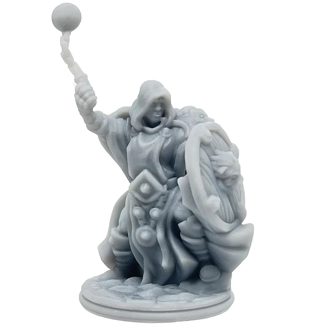 Imagen de #446 A - Humano Clérigo - 25mm
