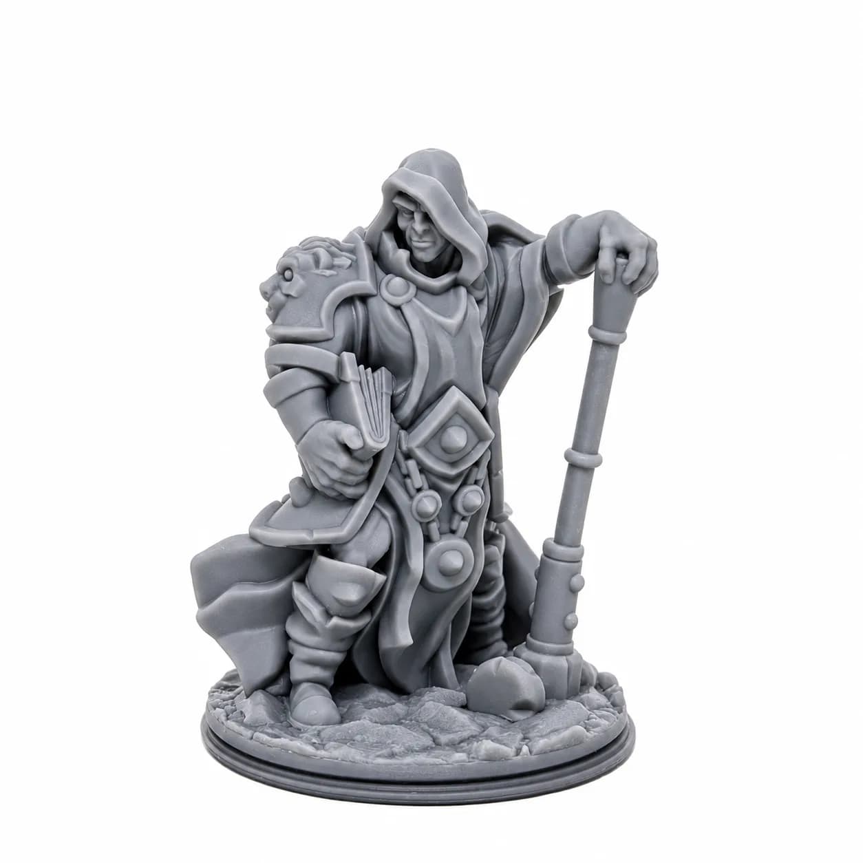 Imagen de #442 A - Humano Clérigo - 25mm