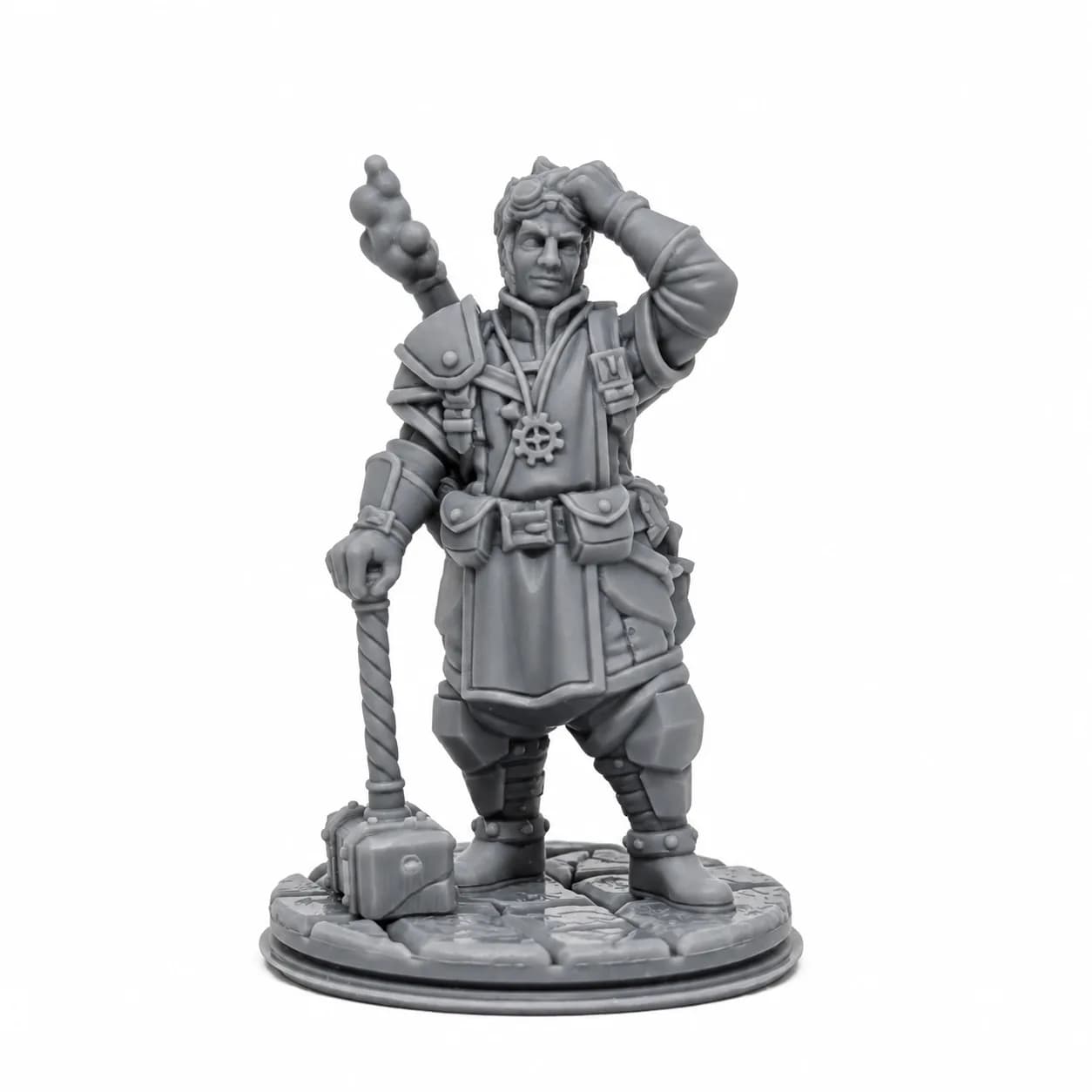 Imagen de #399 A - Humano Clérigo - 25mm