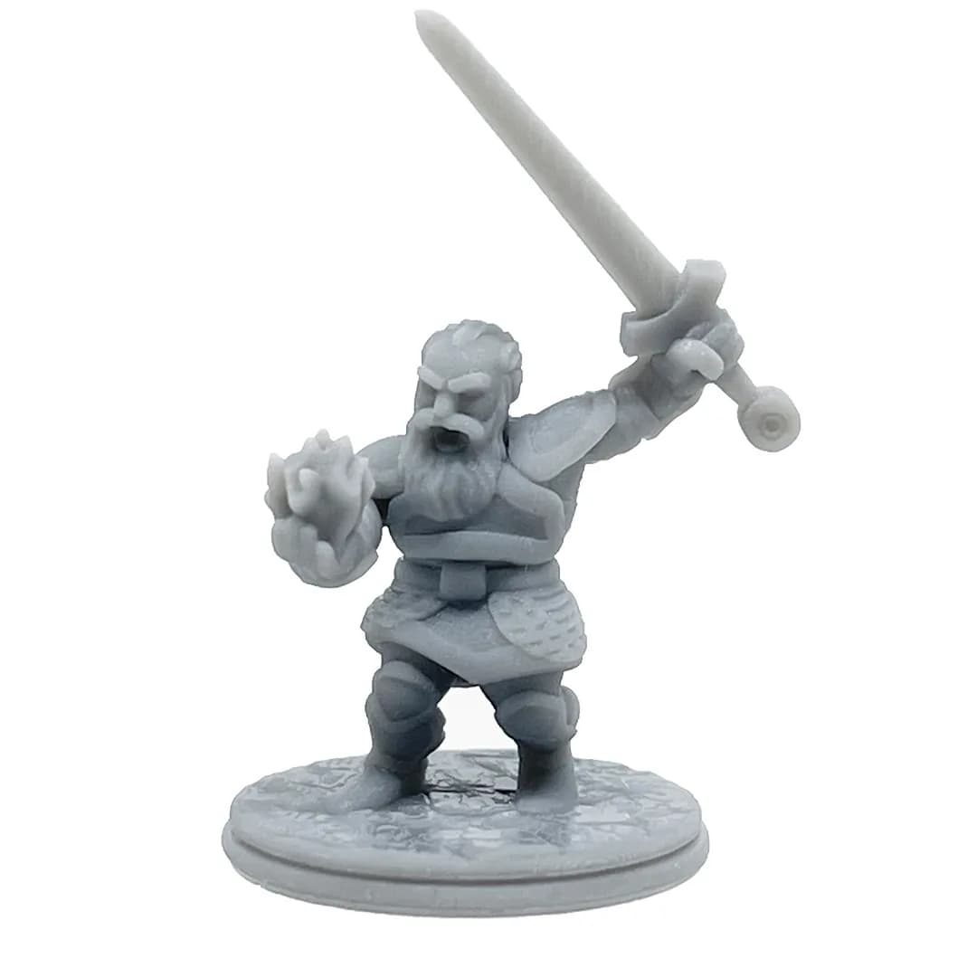 Imagen de #013 A - Enano Mago de Batalla - 25mm