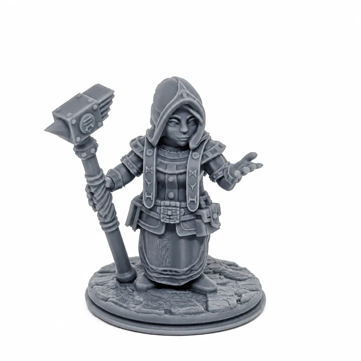 Imagen de #067 A - Enana Clériga - 25mm
