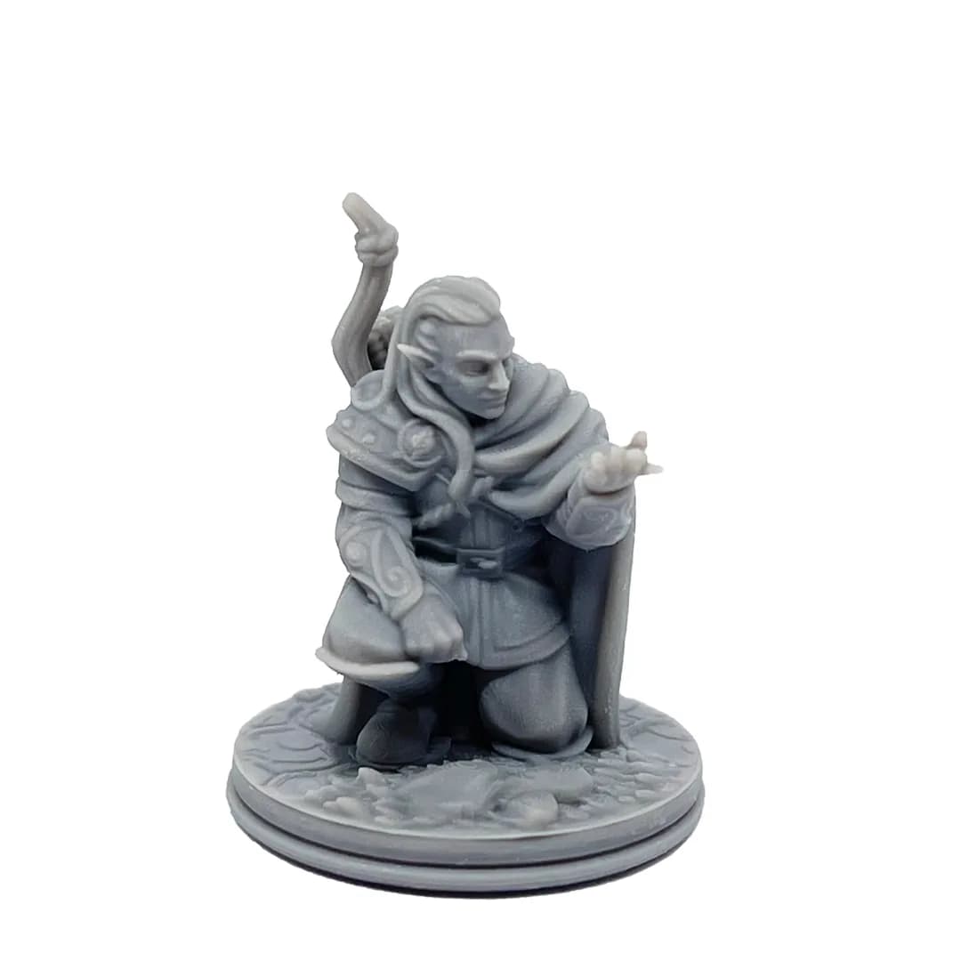 Imagen de #349 A - Elfo Explorador - 25mm