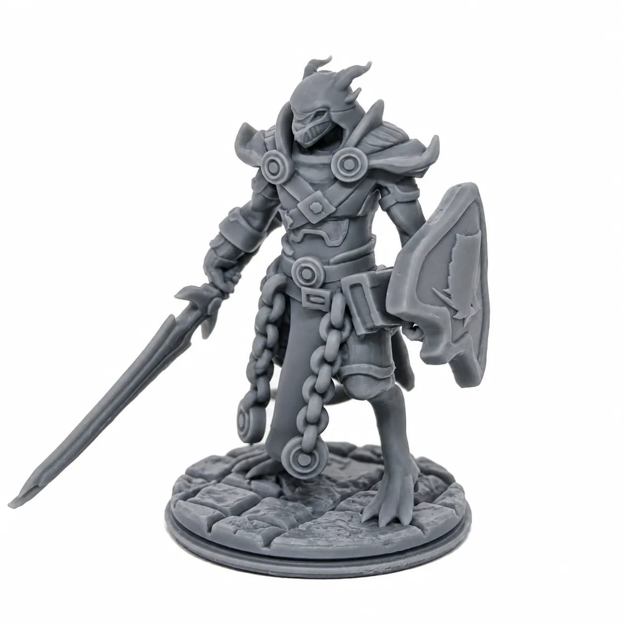 Imagen de #082 A - Dragonborn Paladín - 25mm