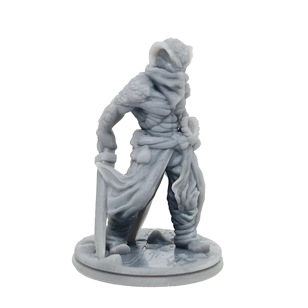 Imagen de #424 A - Snakefolk Bandido - 25mm