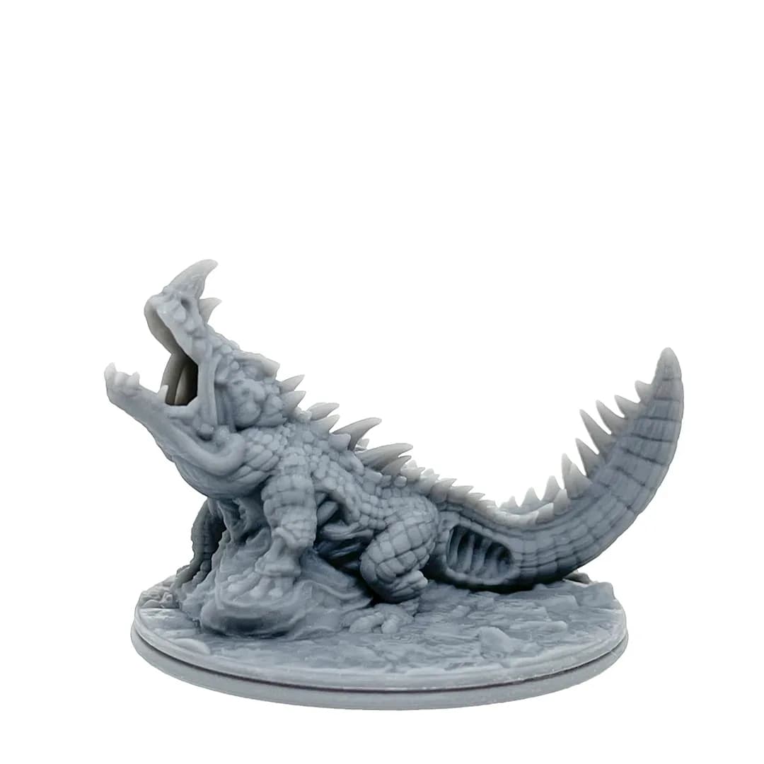 Imagen de #30 B - Undead Croc (Large) - 25mm