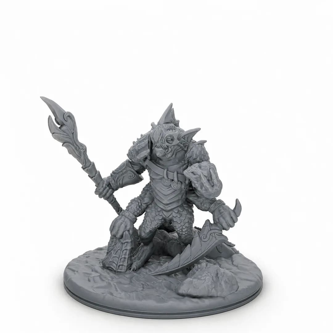 Imagen de #16 B - Baron Sahuagin (Large) - 25mm