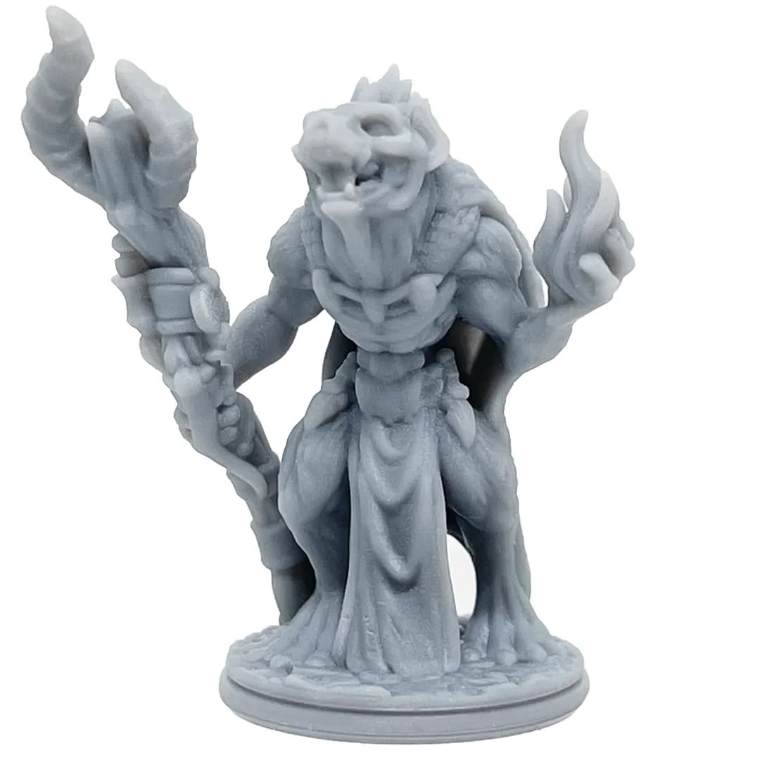 Imagen de #501 A - Gnoll Chaman - 25mm