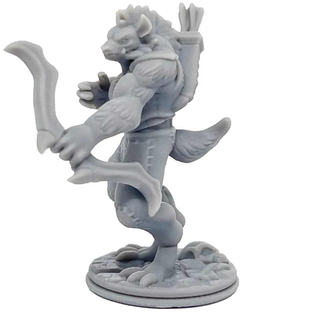 Imagen de #321 A - Gnoll Arquero 1 - 25mm