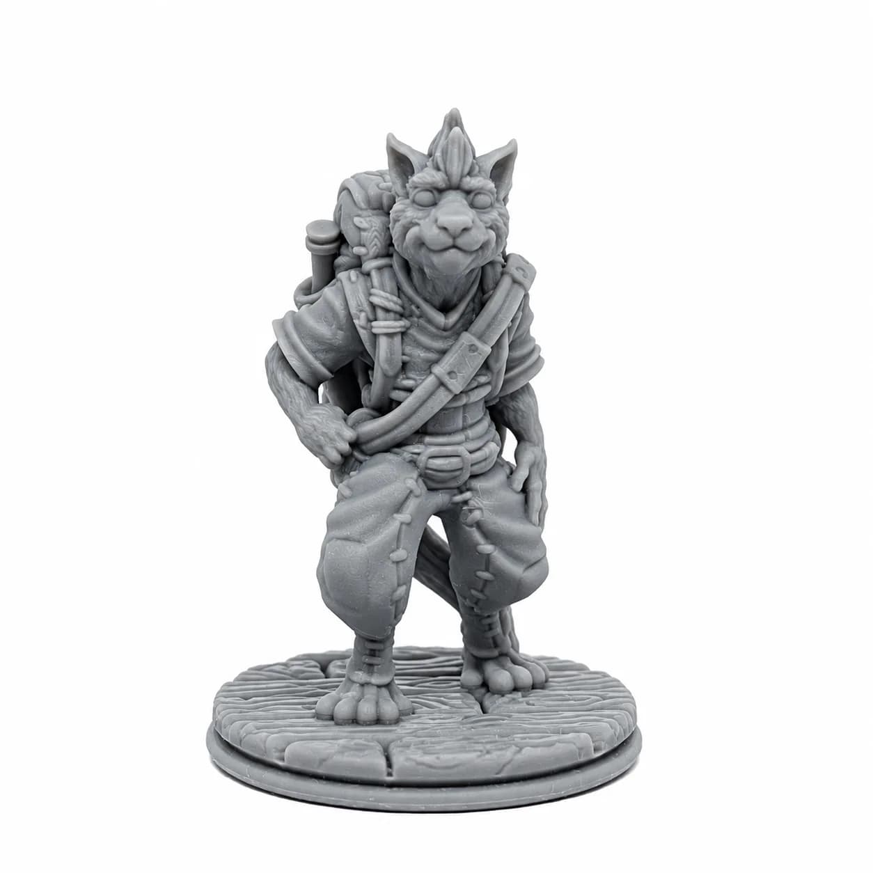 Imagen de #834 A - Tabaxi Viajero - 25mm