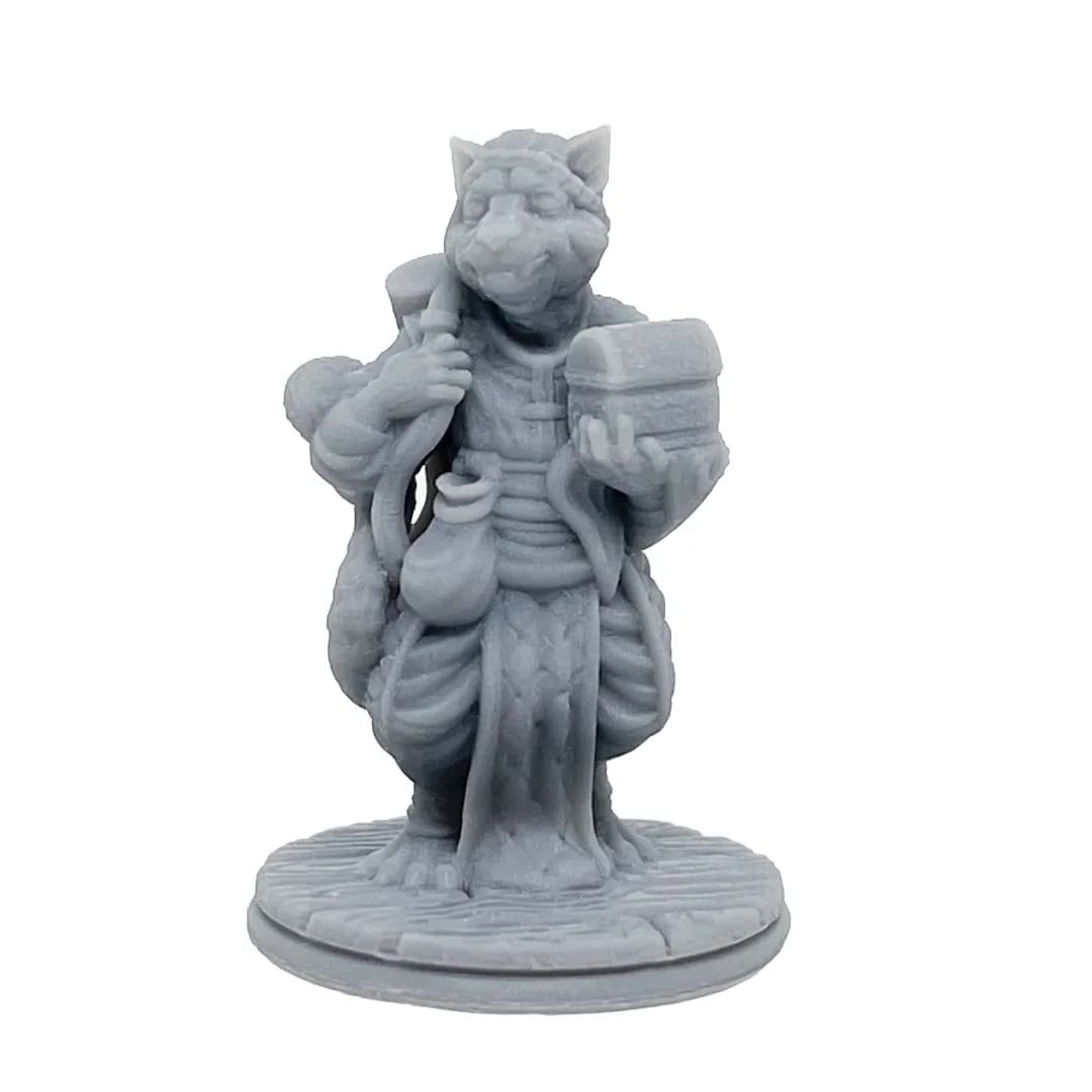 Imagen de #724 A - Tabaxi Mercader - 25mm