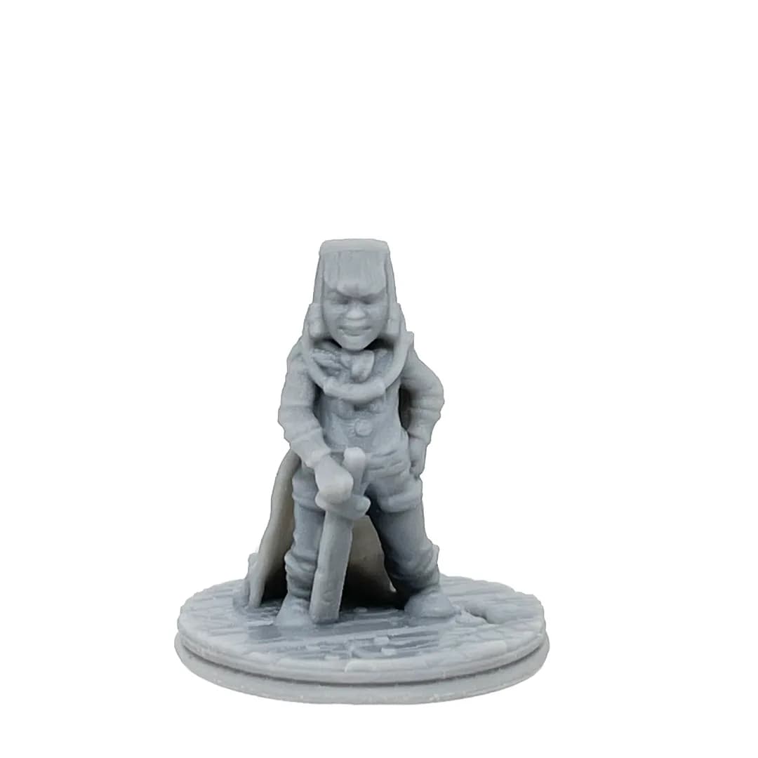 Imagen de #689 A - Humano Niño Héroe - 25mm