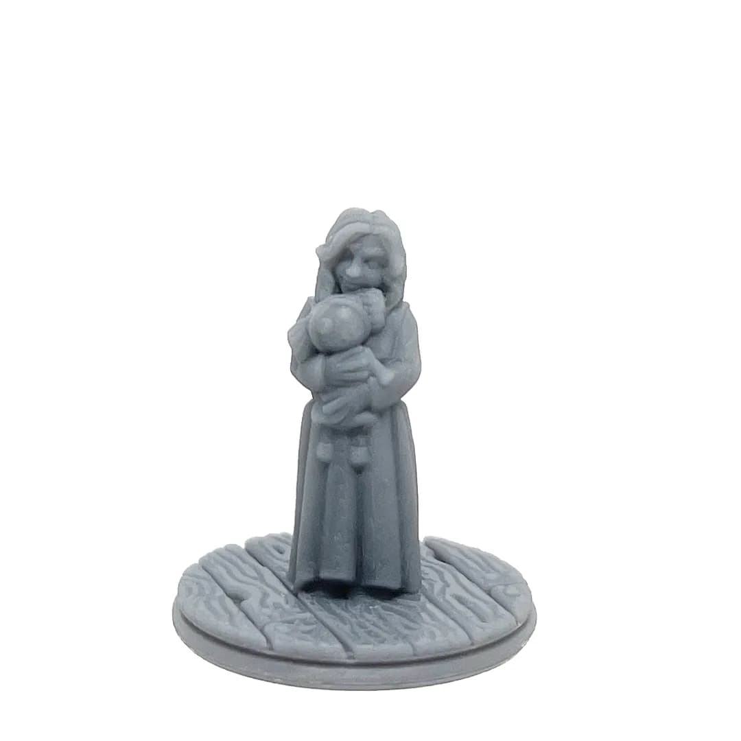Imagen de #681 A - Humana Niña Tierna - 25mm