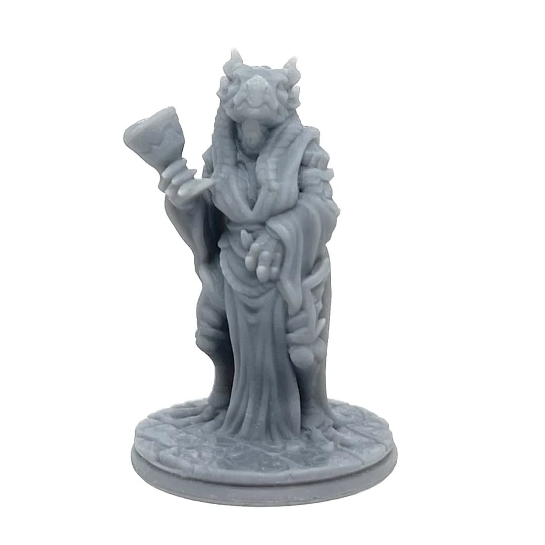 Imagen de #680 A - Dragonborn Noble - 25mm